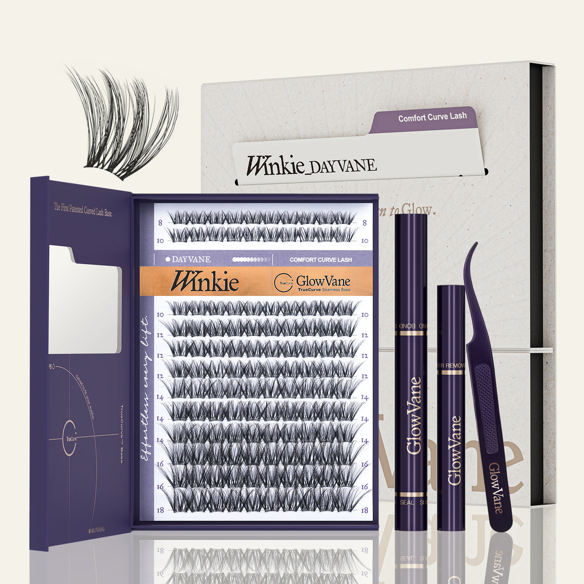 GlowVane DIY Lash Cluster Kit - Winkie