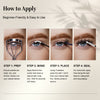 GlowVane TrueCurve Lash Cluster Kit - Palms