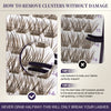 GlowVane TrueCurve Lash Cluster Kit - Brown Lahes